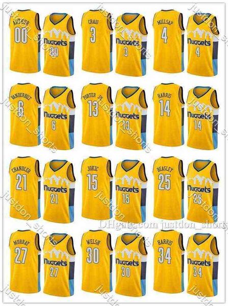 ''nba''jerseysmens jamal murray 27 harris 14 millsap 4 morris 11 will barton 5 customize city yellow edition press baske, Black
''nba''jerseysmens jamal murray 27 harris 14 millsap 4 morris 11 will barton 5 customize city yellow edition press baske, Black