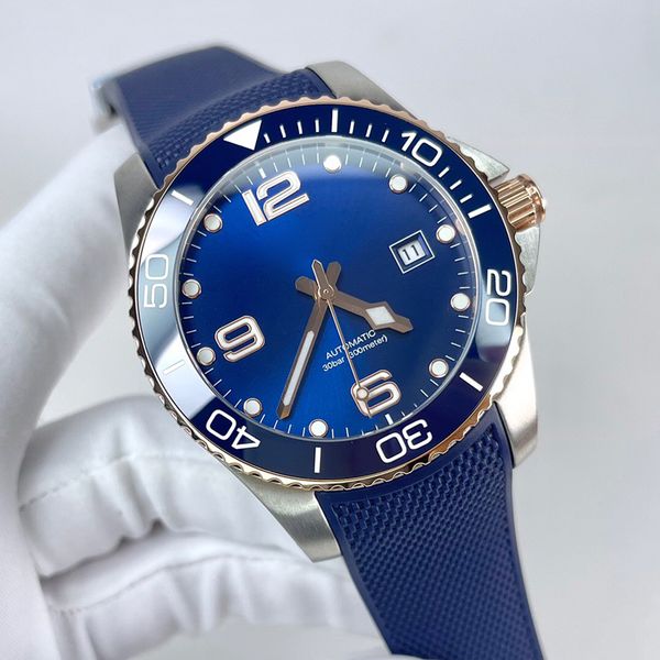 luxury designer mens watch stainless steel watchband blue face automatic mechanical business for men wristwatch 41mm size, Slivery;brown
luxury designer mens watch stainless steel watchband blue face automatic mechanical business for men wristwatch 41mm size, Slivery;brown