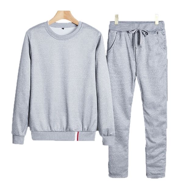 2020 gyms spring autumn sweatshirt pants casual men s track suit sportswear fitness men clothing sweat suits 2 piece set lj201125, Gray
2020 gyms spring autumn sweatshirt pants casual men s track suit sportswear fitness men clothing sweat suits 2 piece set lj201125, Gray