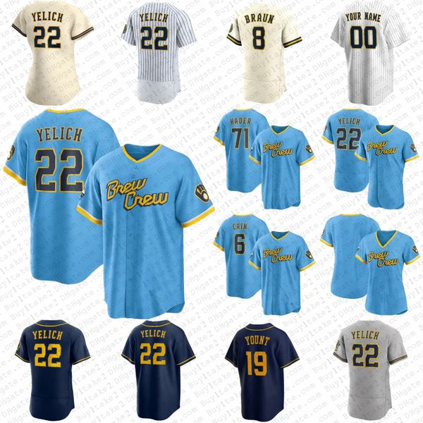 milwaukee 22 christian yelich custom 2022 city connect brewers baseball jerseys josh hader mccutchen tyrone taylor lorenzo cain rowdy tellez, Blue;black
milwaukee 22 christian yelich custom 2022 city connect brewers baseball jerseys josh hader mccutchen tyrone taylor lorenzo cain rowdy tellez, Blue;black