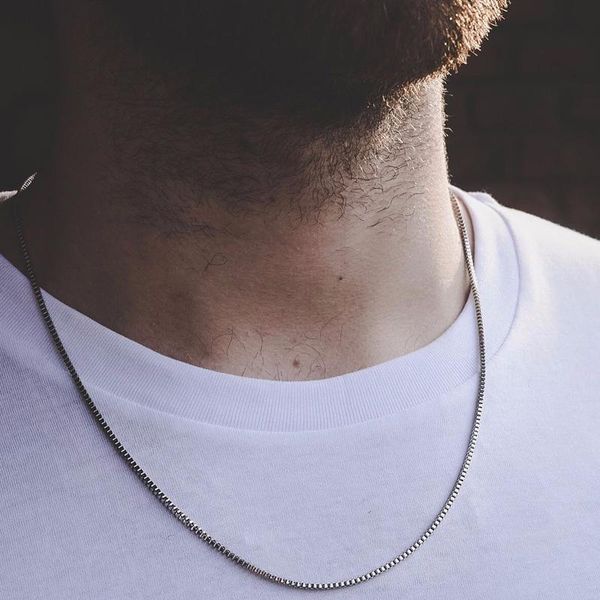 chains men necklace silverly box rope rolo snake link chain stainless steel choker jewelry 1 to 4mm with 18 24 inch, Silver
chains men necklace silverly box rope rolo snake link chain stainless steel choker jewelry 1 to 4mm with 18 24 inch, Silver