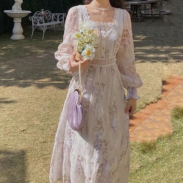vintage evening party floral dresses for women lantern sleeve midi elegant dress female sweet dress korean autumn 220520, Black;gray
vintage evening party floral dresses for women lantern sleeve midi elegant dress female sweet dress korean autumn 220520, Black;gray