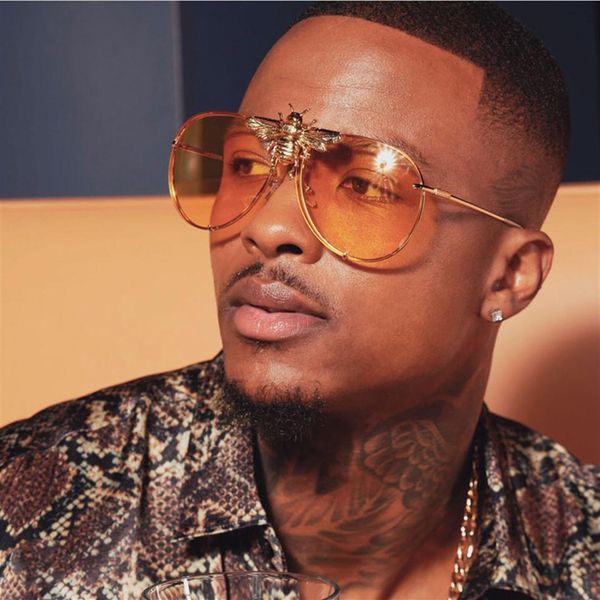 man woman sunglasses summer street fashion sun glasses metal bee glasses uv400 full frame 10 color2555, White;black
man woman sunglasses summer street fashion sun glasses metal bee glasses uv400 full frame 10 color2555, White;black