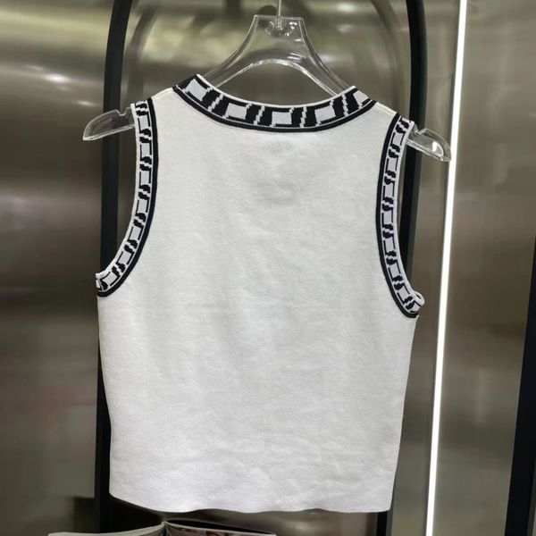 women's tanks & camis designer f print fashion new ice silk knitted letter jacquard tank akxc, White
women's tanks & camis designer f print fashion new ice silk knitted letter jacquard tank akxc, White