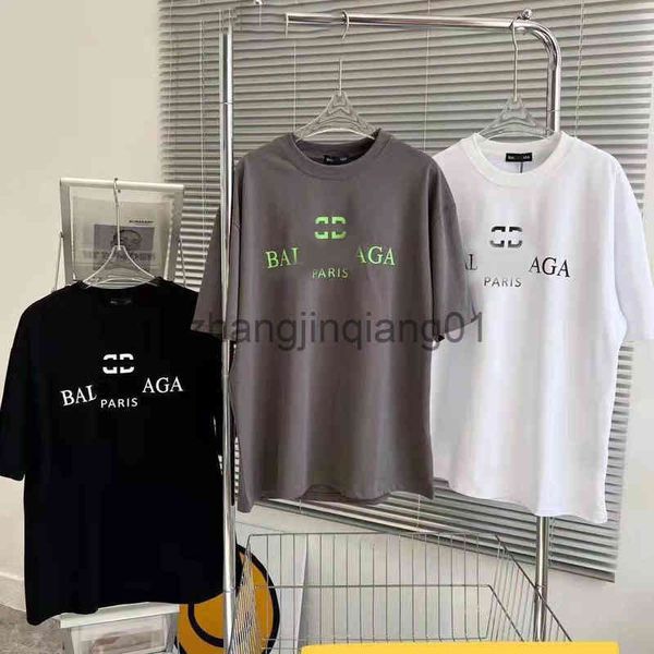 designer balanciagas t shirt vintage oversized sweat luxe fashion new summer cotton bb printed men's and women's loose casual tren, White;black
designer balanciagas t shirt vintage oversized sweat luxe fashion new summer cotton bb printed men's and women's loose casual tren, White;black