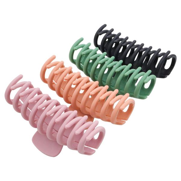 hair clips barrettes toderoy large claw for woman non-slip matte banana strong hold jaw clip clamps thin thick amcmu, Golden;silver
hair clips barrettes toderoy large claw for woman non-slip matte banana strong hold jaw clip clamps thin thick amcmu, Golden;silver