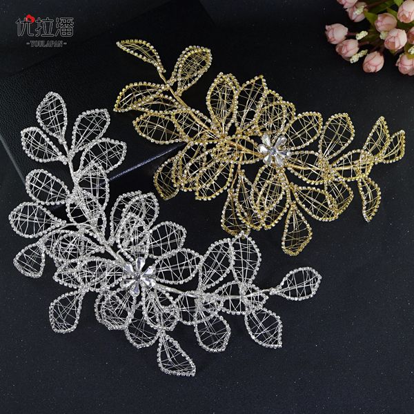 gold leaf diamond wedding tiara baroque crystal bridal headwear crown rhinestone with wedding jewelry hair accessories bridal crowns headpie, Silver
gold leaf diamond wedding tiara baroque crystal bridal headwear crown rhinestone with wedding jewelry hair accessories bridal crowns headpie, Silver