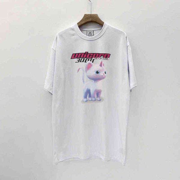 high street vtm items witt cute loose casual kitty print short sleeve t-shirt, White;black
high street vtm items witt cute loose casual kitty print short sleeve t-shirt, White;black