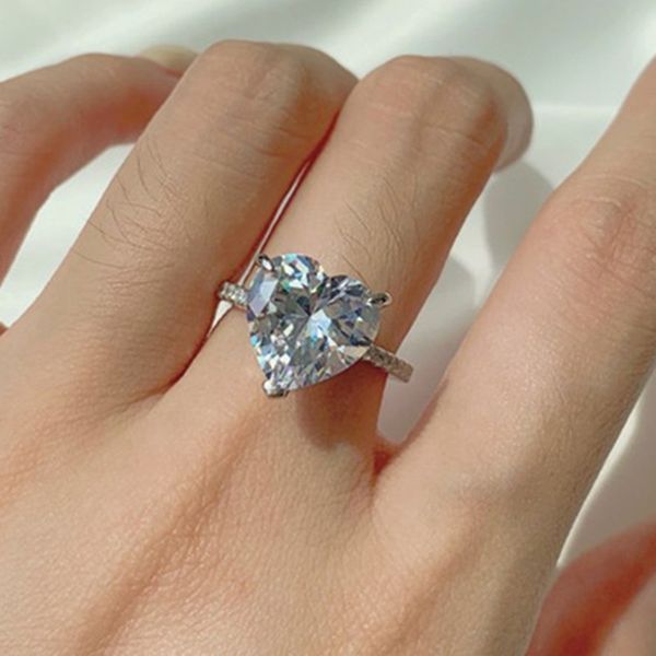 romantic fashion big heart love ring 925 sterling silver ring 5a cubic zirconia with full cz wedding rings woman jewelry anniversary bride g, Slivery;golden
romantic fashion big heart love ring 925 sterling silver ring 5a cubic zirconia with full cz wedding rings woman jewelry anniversary bride g, Slivery;golden