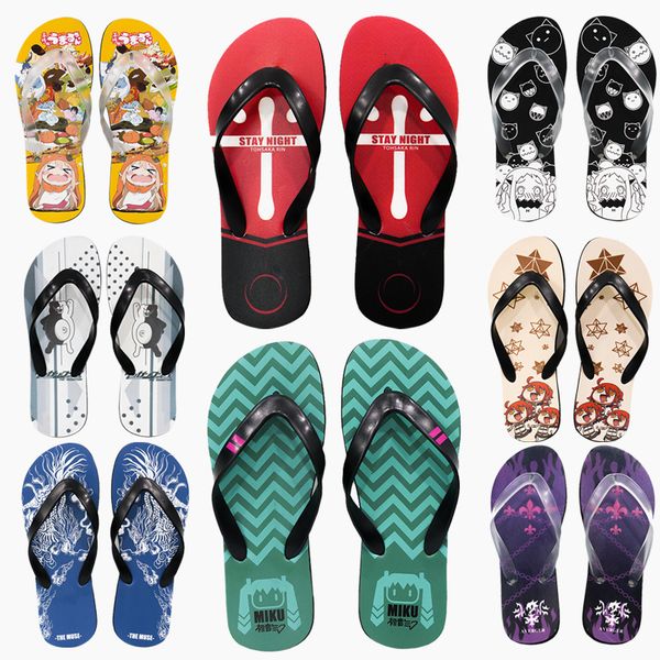 cosplay costume accessories miku flip flops women/man summer beach anime slippers men fashion breathable casual men outdoor, Silver
cosplay costume accessories miku flip flops women/man summer beach anime slippers men fashion breathable casual men outdoor, Silver