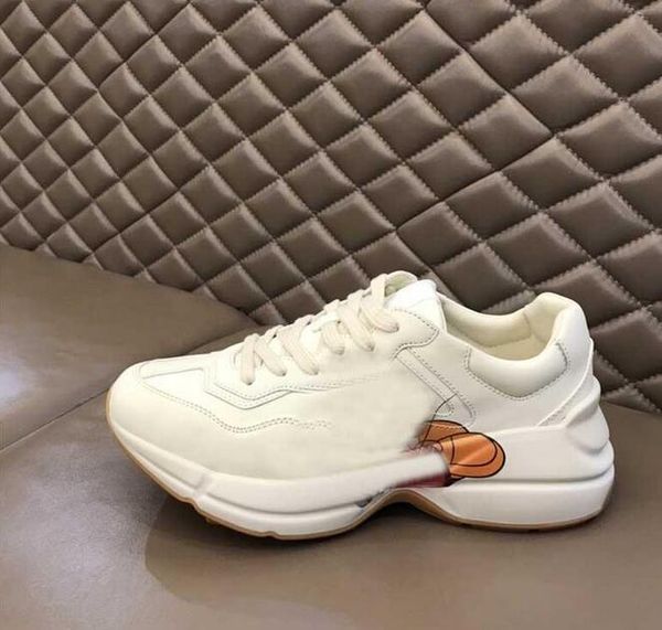 men's casual shoes dad platform shoes paris fashion designer joker strawberry mouse wave tiger net printed sneakers, Black
men's casual shoes dad platform shoes paris fashion designer joker strawberry mouse wave tiger net printed sneakers, Black