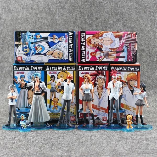 8pcs/lot anime bleach toys kurosaki ichigo kuchiki rukia aizen sousuke hitsugaya pvc action figures model toy doll y2004212612
8pcs/lot anime bleach toys kurosaki ichigo kuchiki rukia aizen sousuke hitsugaya pvc action figures model toy doll y2004212612