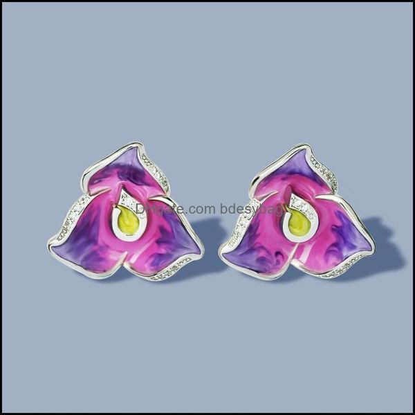 stud exquisite and small ladies 925 white earrings nails purple flower handmade enamel womens jewelry elegant party jew bdesybag dhgab, Golden;silver
stud exquisite and small ladies 925 white earrings nails purple flower handmade enamel womens jewelry elegant party jew bdesybag dhgab, Golden;silver