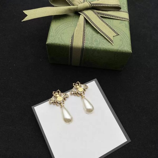 super fashion earrings little bee luxury big pearl present stud brass gilded 925 silver needle anti allergy party jewelry customization exqu, Golden;silver
super fashion earrings little bee luxury big pearl present stud brass gilded 925 silver needle anti allergy party jewelry customization exqu, Golden;silver