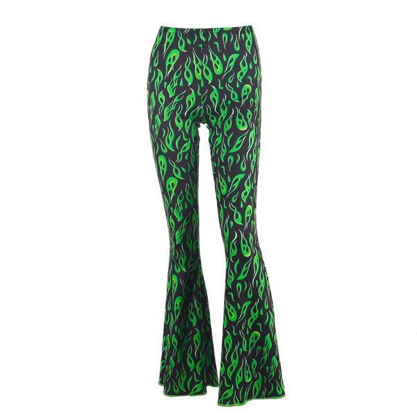 women's pants & capris y2k green printing flare fashion rave festival high waist streetwear trousers women punk clothes, Black;white
women's pants & capris y2k green printing flare fashion rave festival high waist streetwear trousers women punk clothes, Black;white