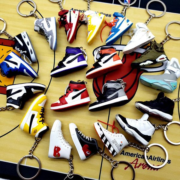 designer high shoe keychain 3d rubber sneaker key chain party raffle gifts mini collectible ornaments
designer high shoe keychain 3d rubber sneaker key chain party raffle gifts mini collectible ornaments