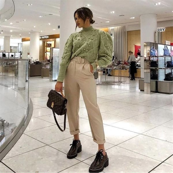 new fall winter women's knit sweater warm knitted pullover high street casual fashion women sweaters 210203, White;black
new fall winter women's knit sweater warm knitted pullover high street casual fashion women sweaters 210203, White;black