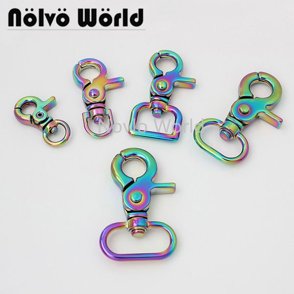 10-50 pieces iridescent rainbow 5 styles metal trigger swivel snap clasps clips dog collar pet straps bag shoulder hardware 220505, Black
10-50 pieces iridescent rainbow 5 styles metal trigger swivel snap clasps clips dog collar pet straps bag shoulder hardware 220505, Black