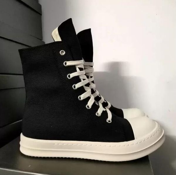 with box breathable boots shoes high rick male fashion thick bottom dark owens canvas sneakers ankle comfortable lace up black men mens wome
with box breathable boots shoes high rick male fashion thick bottom dark owens canvas sneakers ankle comfortable lace up black men mens wome