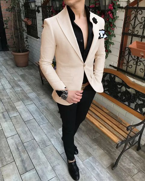 men suits 2 piece tuxedos jacket pants silm fit one button blazer custom made wedding groom prom party suits (jacket+pants), Black;gray
men suits 2 piece tuxedos jacket pants silm fit one button blazer custom made wedding groom prom party suits (jacket+pants), Black;gray