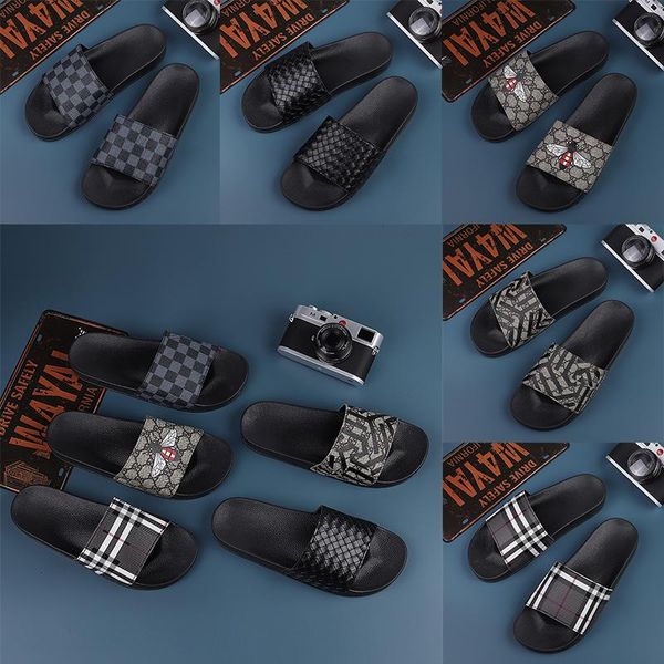 checkered pattern slippers designer mens non-slip and comfortable rubber slides sandals with flower outdoor beach casual flip flops flats sl, Black
checkered pattern slippers designer mens non-slip and comfortable rubber slides sandals with flower outdoor beach casual flip flops flats sl, Black