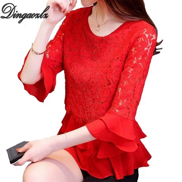dingaozlz 4xl plus size clothing casual patchwork lace chiffon blouse shirt new fashion female crochet ruffles women blouse t200321, White
dingaozlz 4xl plus size clothing casual patchwork lace chiffon blouse shirt new fashion female crochet ruffles women blouse t200321, White