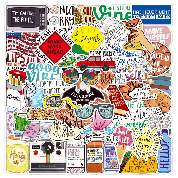 50pcs cartoon graffiti car stickers for diy kids toys water bottle guitar lapbook luggage baby toys decals pack waterproof
50pcs cartoon graffiti car stickers for diy kids toys water bottle guitar lapbook luggage baby toys decals pack waterproof