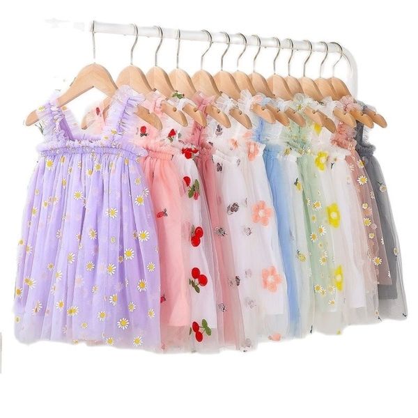 flower embroidery girls dress summer baby sling tulle pettskirt sweet lace kid princess dresses party vestidos para clothes 1-6t 220422, Red;yellow
flower embroidery girls dress summer baby sling tulle pettskirt sweet lace kid princess dresses party vestidos para clothes 1-6t 220422, Red;yellow