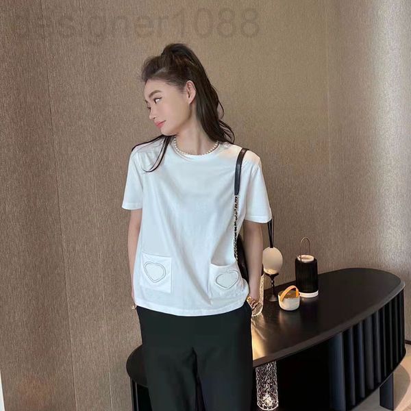 women's t-shirt designer 2022 spring and summer new fashion br foreign style short t-shirt exquisite embroidery fashionable versatile, White
women's t-shirt designer 2022 spring and summer new fashion br foreign style short t-shirt exquisite embroidery fashionable versatile, White