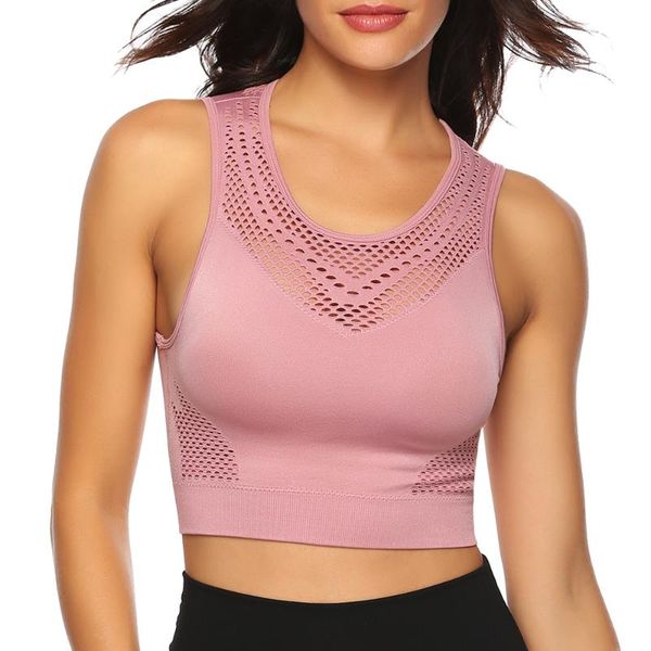 yoga outfit women's hollow out vest crop padded sports bra, high impact proof breathable gym fitness workout activewear
yoga outfit women's hollow out vest crop padded sports bra, high impact proof breathable gym fitness workout activewear
