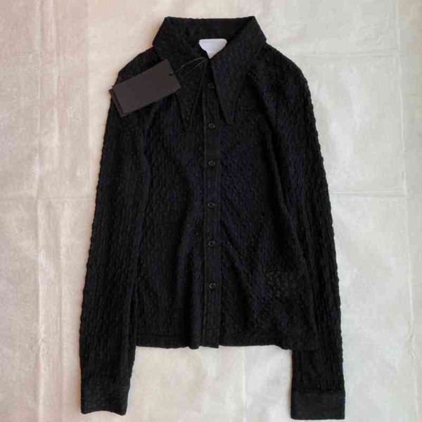 luxury womens designer jackets black lapel button cardigan thin long sleeve shirts autumn women clothing 0912, Black;brown
luxury womens designer jackets black lapel button cardigan thin long sleeve shirts autumn women clothing 0912, Black;brown