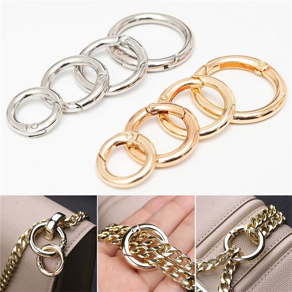 2pcs metal spring oring clips s handbags buckles round push trigger snap carabiner bag accessories 220714, Black
2pcs metal spring oring clips s handbags buckles round push trigger snap carabiner bag accessories 220714, Black