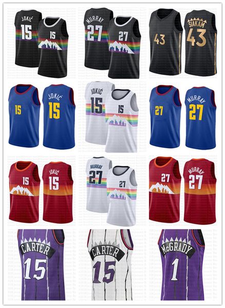2022 new nikola vince carter jokic pascal siakam basketball jersey jamal murray tracy mcgrady jerseys 15 43 27 1 white, Black;red
2022 new nikola vince carter jokic pascal siakam basketball jersey jamal murray tracy mcgrady jerseys 15 43 27 1 white, Black;red