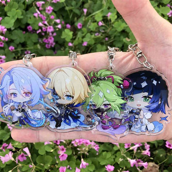 1pc game anime genshin impact gorou tartaglia hu tao arataki itto scaramouche keychain accessories key chain pendant cartoon badge y220725, Silver
1pc game anime genshin impact gorou tartaglia hu tao arataki itto scaramouche keychain accessories key chain pendant cartoon badge y220725, Silver