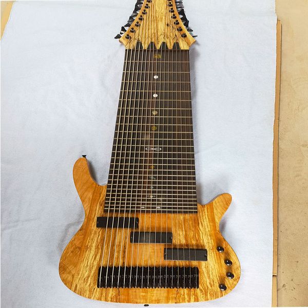 17 string professional electric guitar fine workmanship good sound quality package mail home customizable
17 string professional electric guitar fine workmanship good sound quality package mail home customizable