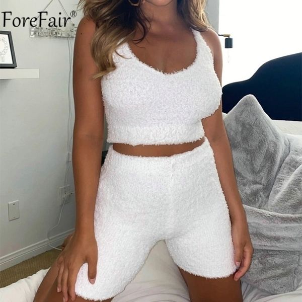 forefair women set fur far sleeveless crop and mini biker shorts casual two piece sets loose outfit party home y200822, Gray
forefair women set fur far sleeveless crop and mini biker shorts casual two piece sets loose outfit party home y200822, Gray