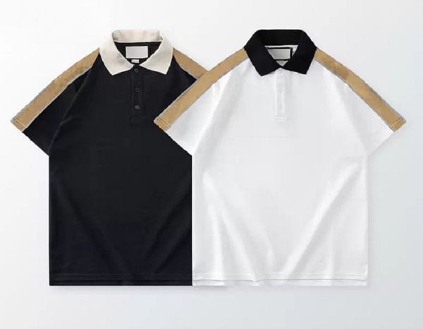 luxury men's polo shirts fashion itali designer summer t shirts women's letters short sleeve lapel piqué cotton clothing, White;black
luxury men's polo shirts fashion itali designer summer t shirts women's letters short sleeve lapel piqué cotton clothing, White;black