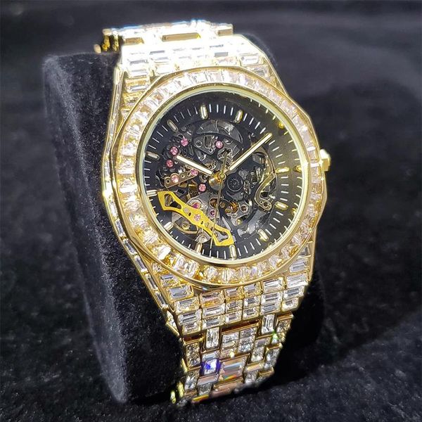 hip hop brand luxury mens watches fully iced out fashionable baguette diamond automatic mechanical aaa gold wristwatches240c
hip hop brand luxury mens watches fully iced out fashionable baguette diamond automatic mechanical aaa gold wristwatches240c
