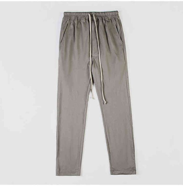 men's pants series knitted normal casual pants, Black