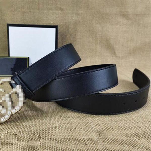 2022 sports leisure mens belt womens belts inlaid diamond pearl bronze metal buckle fashion women waistband delivery boxs 8519, Black;brown
2022 sports leisure mens belt womens belts inlaid diamond pearl bronze metal buckle fashion women waistband delivery boxs 8519, Black;brown
