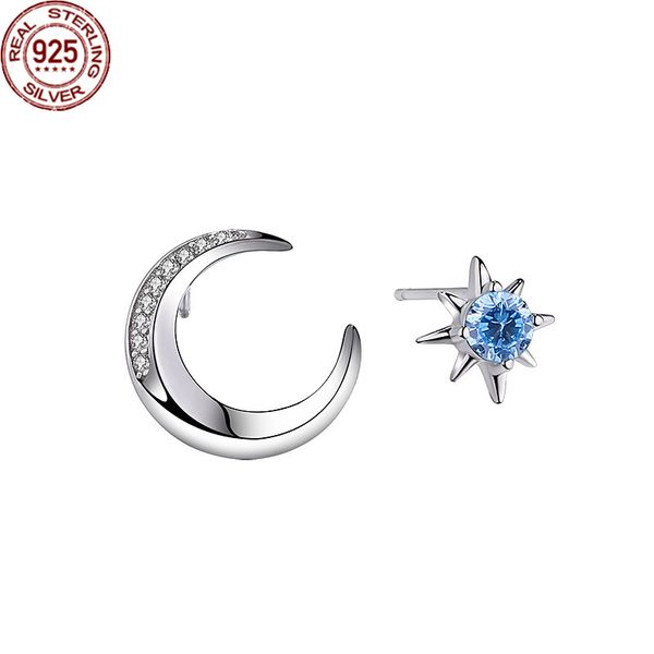 charm s925 sterling silver star moon companion octagonal zircon earrings charms korean version blue zirconium for women girls, Golden
charm s925 sterling silver star moon companion octagonal zircon earrings charms korean version blue zirconium for women girls, Golden