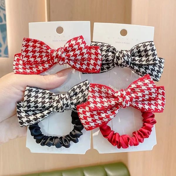 korea black plaid scrunchies elastic hair bands girls rubber band sweet bow knot hairbands gum for kids hair accessories, Slivery;white
korea black plaid scrunchies elastic hair bands girls rubber band sweet bow knot hairbands gum for kids hair accessories, Slivery;white