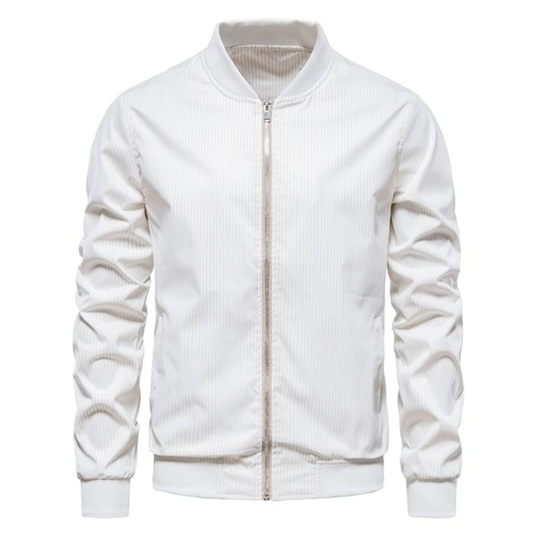 aiopeson striped bomber jacket men baseball stand collar zipper casual mens jackets autumn fashion jacket for youth 220817, Black;brown
aiopeson striped bomber jacket men baseball stand collar zipper casual mens jackets autumn fashion jacket for youth 220817, Black;brown