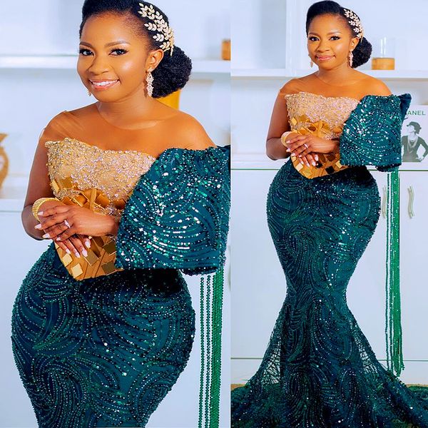 2022 plus size arabic aso ebi luxurious mermaid sparkly prom dresses sequined lace evening formal party second reception birthday engagement, Black
2022 plus size arabic aso ebi luxurious mermaid sparkly prom dresses sequined lace evening formal party second reception birthday engagement, Black