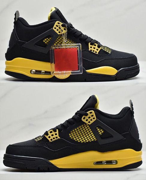shoes with thunder high 4s black white-tour yellow outdoor sneakers sports 308497-008
shoes with thunder high 4s black white-tour yellow outdoor sneakers sports 308497-008
