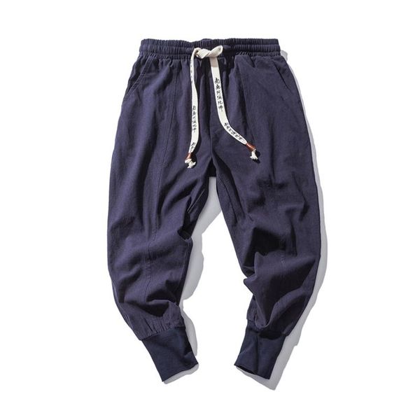 men's pants 2022 cotton harem men solid elastic waist streetwear joggers baggy drop-crotch casual trousers, Black
men's pants 2022 cotton harem men solid elastic waist streetwear joggers baggy drop-crotch casual trousers, Black