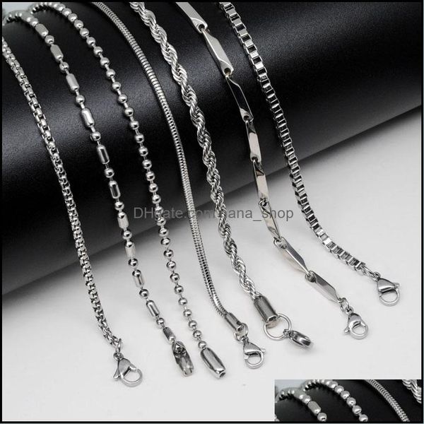 chains necklaces pendants jewelry m 7 styles 60cm sier plated stainless steel link women men girl choker for hip hop pend dh5uw, Silver
chains necklaces pendants jewelry m 7 styles 60cm sier plated stainless steel link women men girl choker for hip hop pend dh5uw, Silver