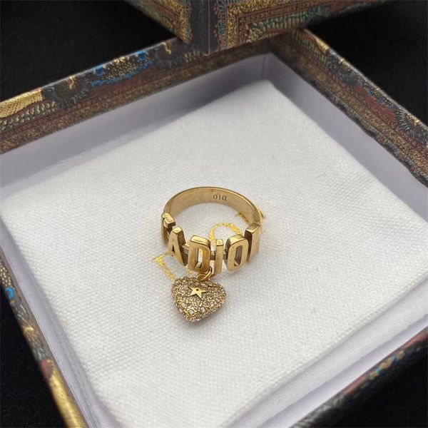 65% off fine jewelry simple letter pendant peach heart full diamond ring female fashion style, Silver
65% off fine jewelry simple letter pendant peach heart full diamond ring female fashion style, Silver