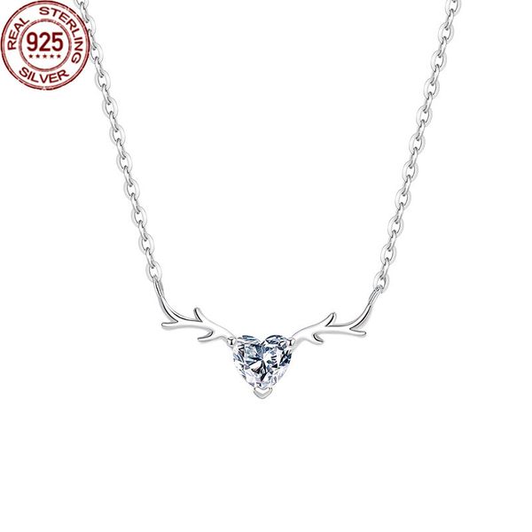 have your necklace all the way women's simple zircon inlay versatile love clavicle chain small fresh jewelry, Silver
have your necklace all the way women's simple zircon inlay versatile love clavicle chain small fresh jewelry, Silver