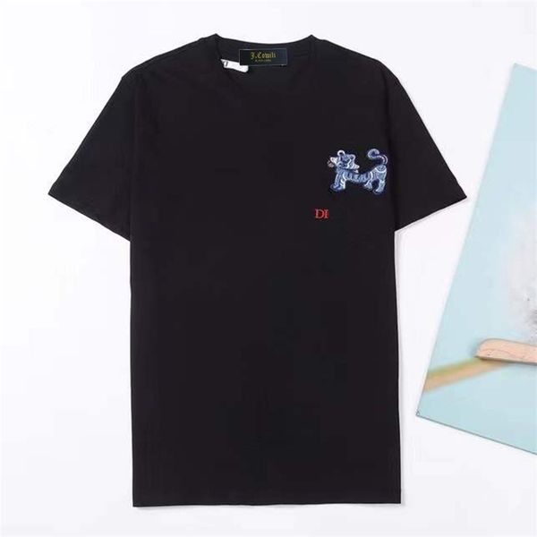 71% off 2022 summer trendy and wo clothing new short sleeve t-shirt embroidered little tiger simple fashion round neck versatile men's, White;black
71% off 2022 summer trendy and wo clothing new short sleeve t-shirt embroidered little tiger simple fashion round neck versatile men's, White;black